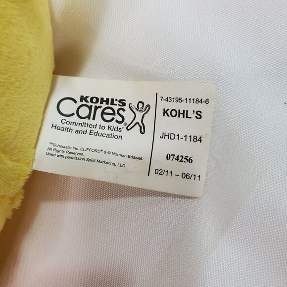 T-Bone Yellow Dog Friend of Clifford The Big Red Dog Plush Stuffed Animal - Picture 6 of 6